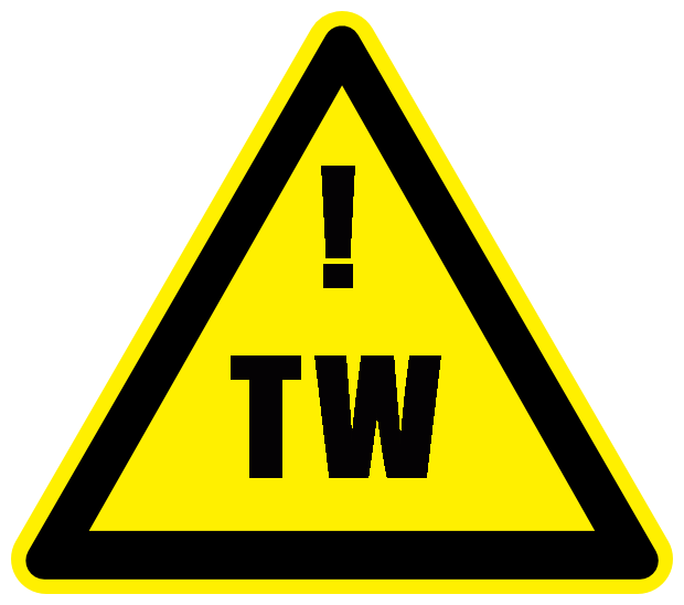 This site uses the Trigger Warning emblem. Being a mental health author means that I will inevitably touch upon sensitive subject material. As a reader, I understand what it is to have a trigger accidentally tripped. Therefore, I want to warn sensitive readers before hand about the personal, and sometimes painful, subject material within. Please read with caution. 